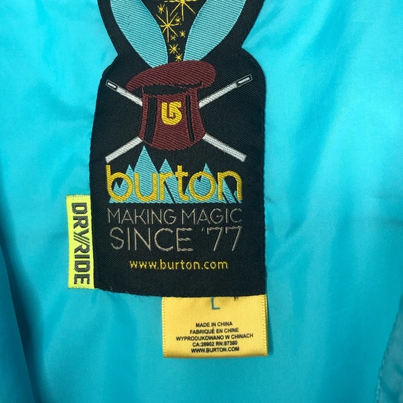 Burton Women’s Snowboarding Ski Jacket Size Large - Picture 10 of 14